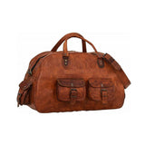 The Hydrus Carry-On Leather Duffel Bag – Full-Grain Travel Weekender