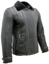 Mens shearling jacket