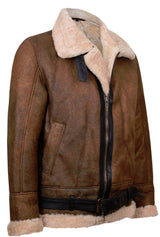 Mens shearling jacket