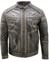 Mens classic Leather jacket