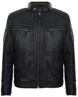 Mens classic Leather jacket