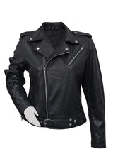 Women’s Leather Biker Style Jacket